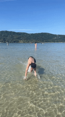 Clear waters documented at Cabo Frio beach lagoon