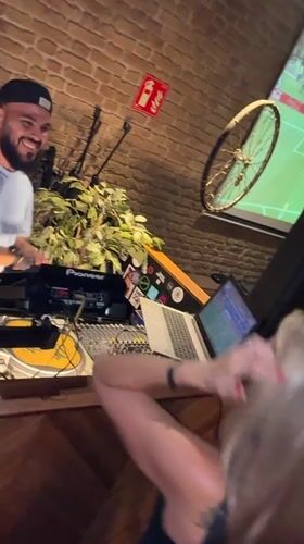 Live DJ set on Pioneer gear at a Barcelona venue