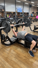 Late-night gym session documented in Chaikovsky, Russia