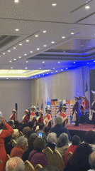 Traditional Chilean cueca dance performance draws audience in Arica