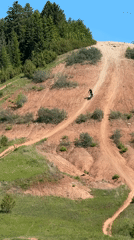 Morning recreation captured on Russian hillsides near Ольховка
