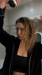 Woman captured in bathroom routine in Ukrainian suburb