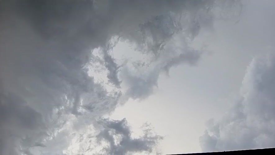 Dramatic cloud formations observed over Abuja, Nigeria