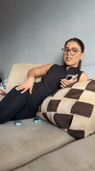 Women spend quiet afternoon at Sofia home with snacks, phones