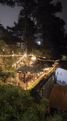 Nighttime cafe visit documented in Da Lat Vietnam