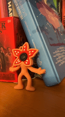 Stranger Things merchandise and memory games documented in Riga