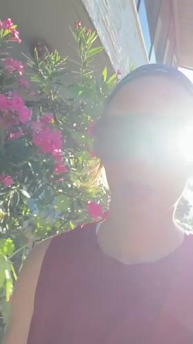 Selfies and smiles on a sunny Fethiye street