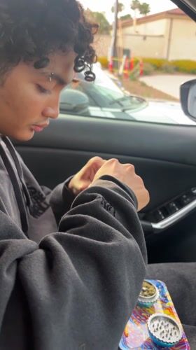 Driver with curly hair observed in Coronado vehicle