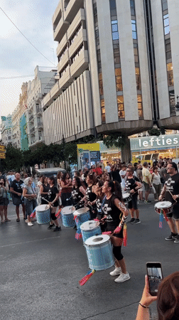Pride parade fills Valencia streets with drums and crowds