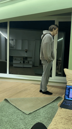Evening domestic scenes captured across Kursk including guitar playing, hedgehog incident