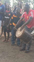 Traditional cultural ceremony with masked dancers observed in Akwanga, Nigeria