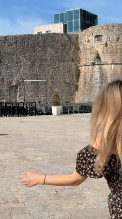 Morning snapshots of daily life in Budva's waterfront district