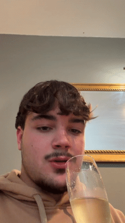 Elderly residents gather in Vila Real park