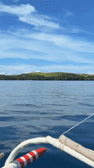 Boat journey documented near Dapa, Philippines coastline