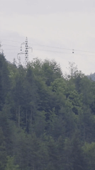Wooded hillside captured on video in Rudozem, Bulgaria