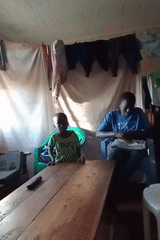 Rural Kenya family documents ordinary domestic life moments