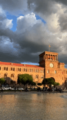 Witnesses document Yerevan architecture and nature scenes