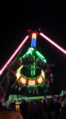 Nighttime carnival draws crowds in Ruse, Bulgaria