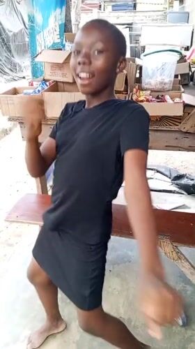 Children and youth captured in everyday Lagos street scenes