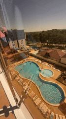 Morning resort scenes documented by witness in Anapa, Russia