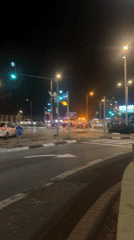 Car overturns at intersection in Kiryat Bialik, emergency responders assess