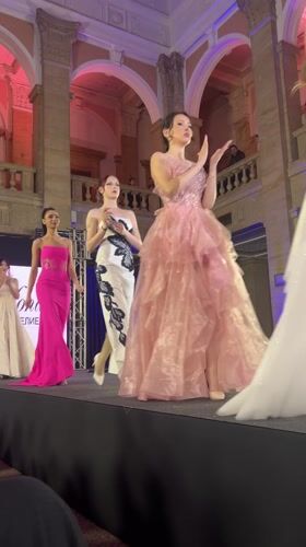Fashion show draws phone-recording audience in Ruse, Bulgaria