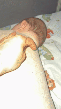 Family evening with baby care captured in Troyan