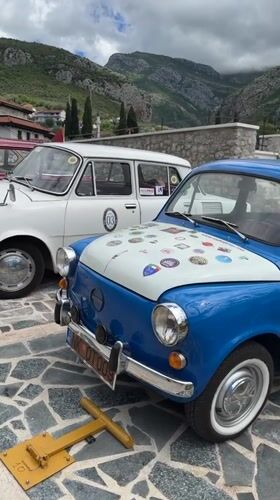 Vintage car show draws classic automobiles to historic Stari Bar