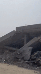 Building collapse debris documented in a-Zawayda, Palestinian Territories