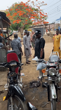 Community prayer gathering observed in Zaria motorcycle repair district