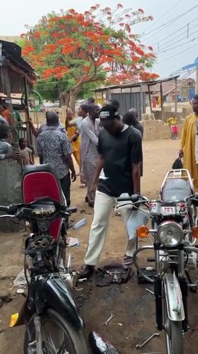 Community prayer gathering observed in Zaria motorcycle repair district