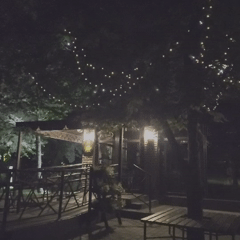Evening life documented across Horishni Plavni, Ukraine neighborhoods