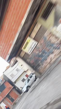 Street scenes captured in Buenos Aires residential neighborhood