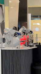 Shopping mall retail displays documented in Buenos Aires