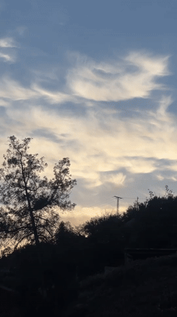 Evening landscape captured in Bin El Ouidane, Morocco