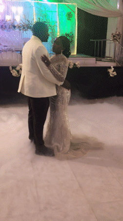 Wedding reception celebrates newlyweds with dancing, dining in Bukuru