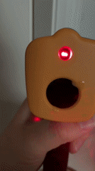 Infrared thermometer used to measure cooking temperature in Germany
