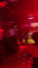 Evening social gathering at Linghe bar with entertainment, hookah