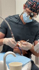 Barcelona dental procedure and public gathering captured in memory fragments