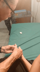 Medical treatment session observed at Tinaquillo clinic