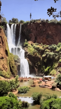 Sofia residents capture waterfall scene and relaxing dog moment