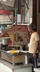 Morning street life documented across Delhi commercial districts