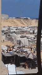 Daily life inside a crowded Khan Yunis displacement camp