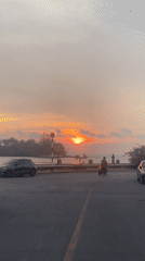 Dawn harbor scenes captured in Pak Nam Chumphon