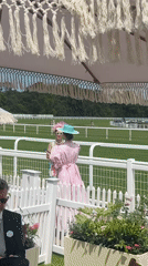 Royal Ascot race day, dressed up and in full swing