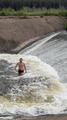 Outdoor recreation at Nizhnii Vishur dam draws ATV riders, water enthusiasts