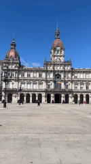 Afternoon scenes captured across A Coruña landmarks and streets