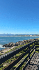 Clear Day Coastal Views Captured in Overstrand, South Africa