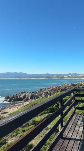 Clear Day Coastal Views Captured in Overstrand, South Africa