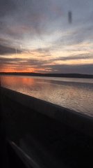 Sunset to nighttime transition documented in Chaikovsky, Russia